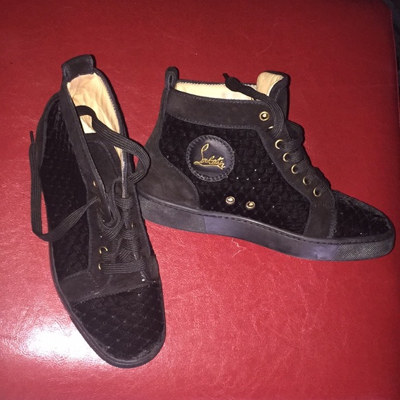 christian louboutin shoes black